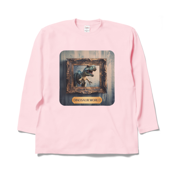 ロングスリーブTシャツ - XL - ライトピンク