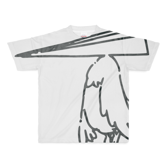 フルグラフィックTシャツ - M - 両面印刷