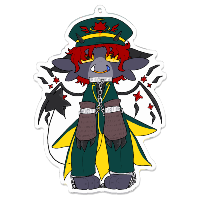 アクリルキーホルダー - 100 x 100 (mm)