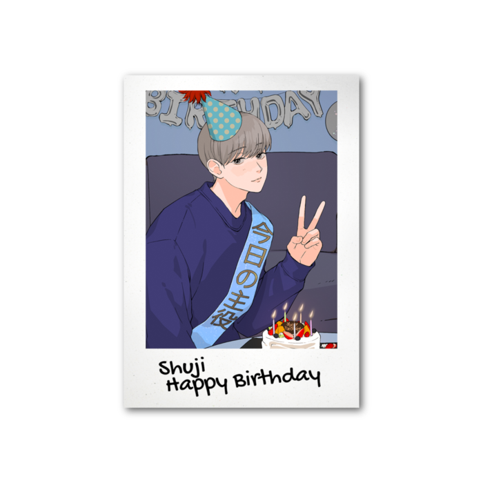 チェキ風カード