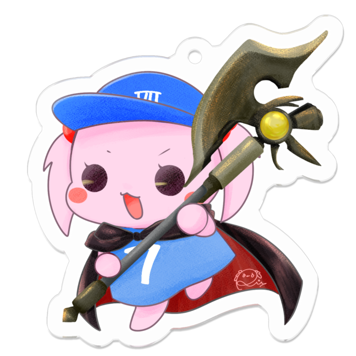 アクリルキーホルダー - 50 x 50 (mm)