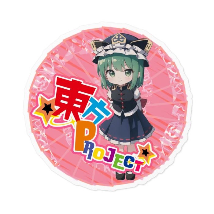 ステッカー - 100 x 100 (mm)