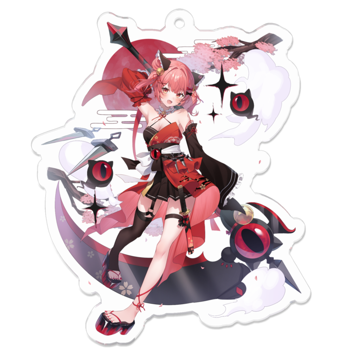 華鉈イオ アクリルキーホルダー - 70 x 70 (mm)
