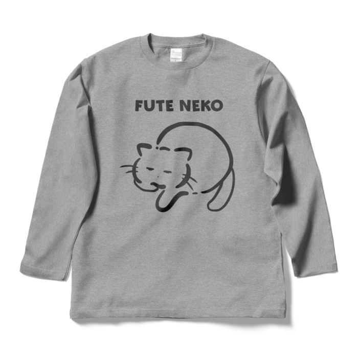 ロングスリーブTシャツ - L - 杢グレー