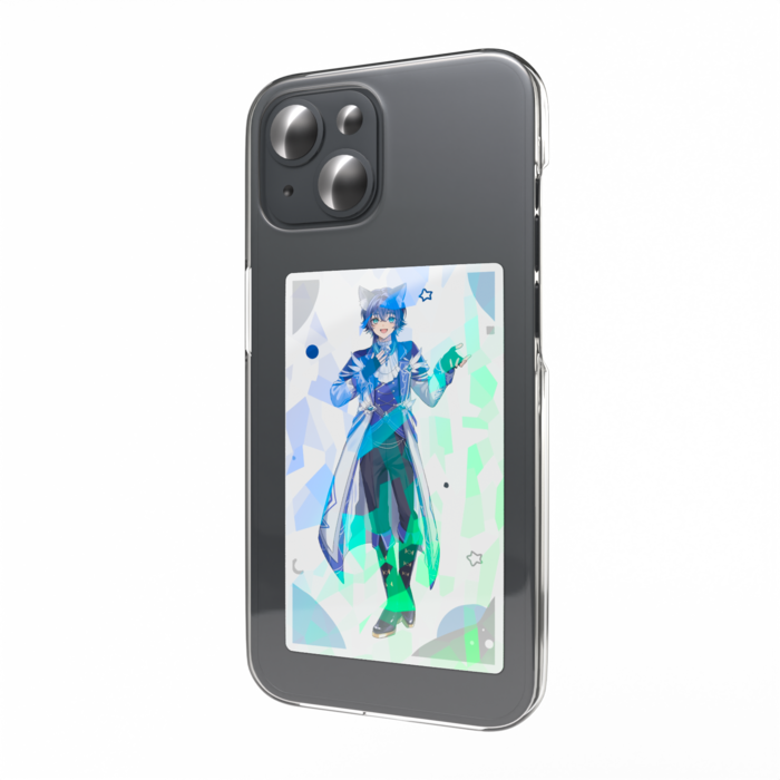 ホログラムスマホステッカー - 縦