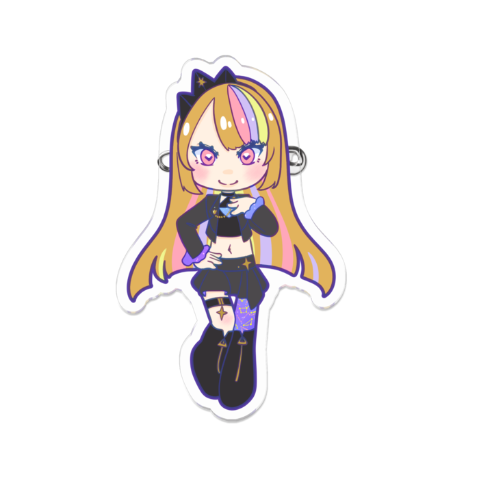 アクリルバッジ - 70 x 70 (mm)