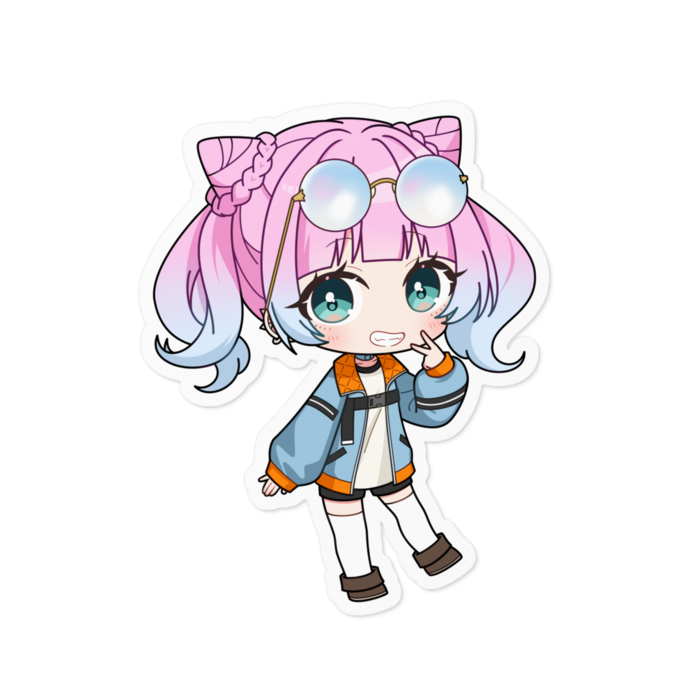 ステッカー - 100 x 100 (mm)