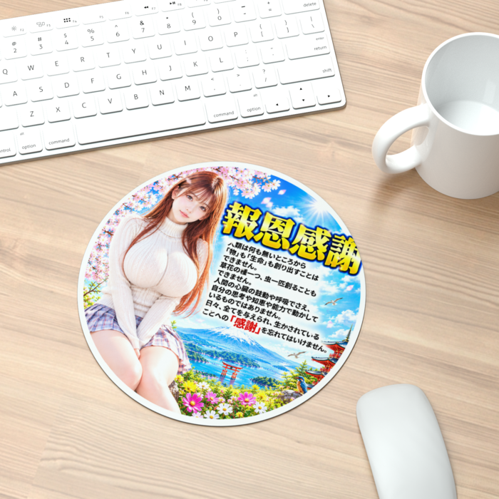 マウスパッド - 丸型