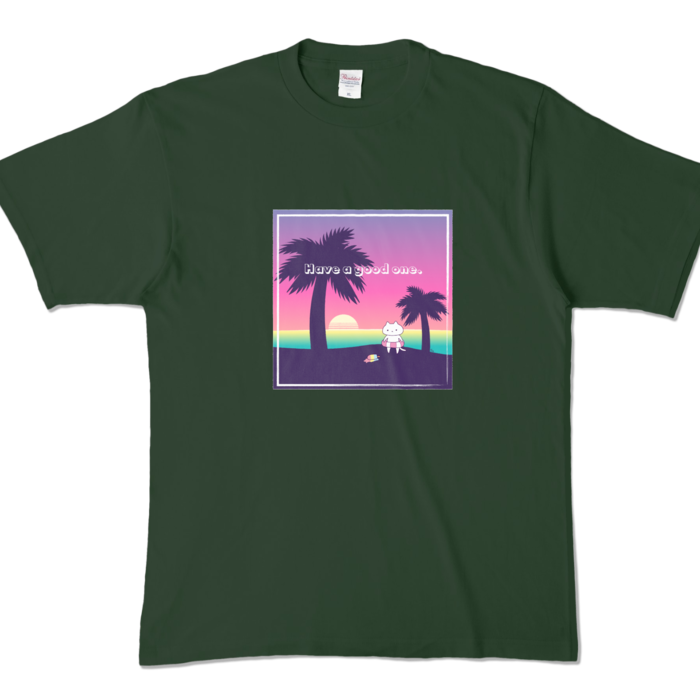 カラーTシャツ - XL - フォレスト (濃色)