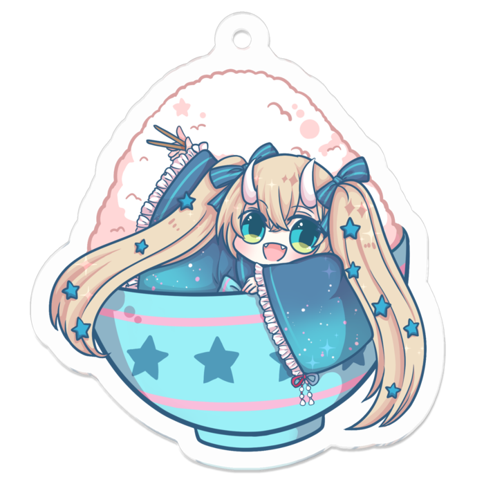 アクリルキーホルダー - 50 x 50 (mm)