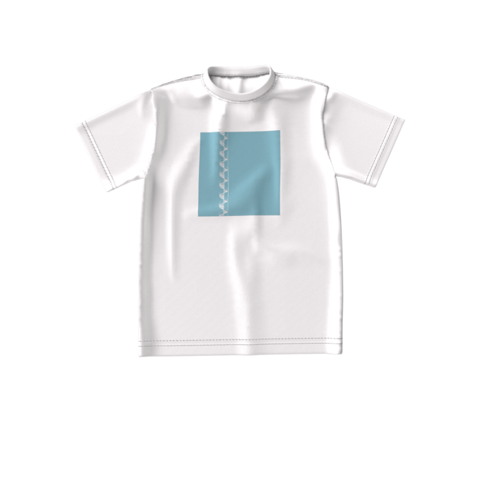 らせんTシャツ - S - 正面