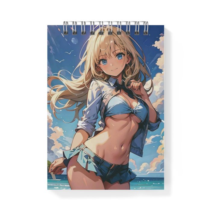 メモ帳 - A6 - 両面『水着』