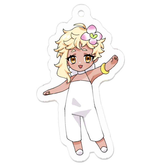 アクリルキーホルダー - 50 x 50 (mm)