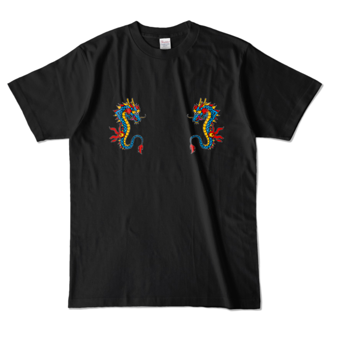カラーTシャツ - L - ブラック (濃色)
