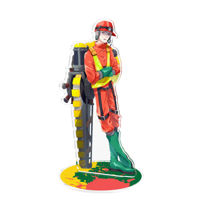 アクリルフィギュア - 160x160mm