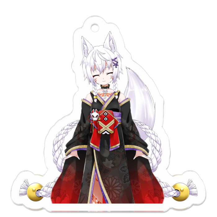 にこっアクリルキーホルダー