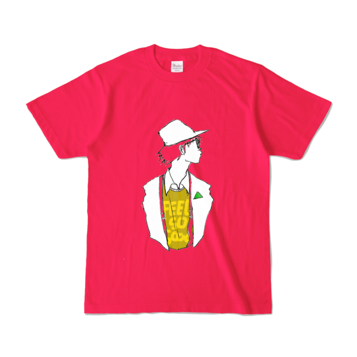 カラーTシャツ - S - ホットピンク (濃色)