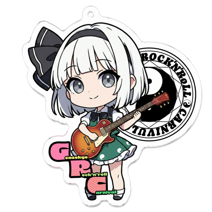 アクリルキーホルダー - 70 x 70 (mm)