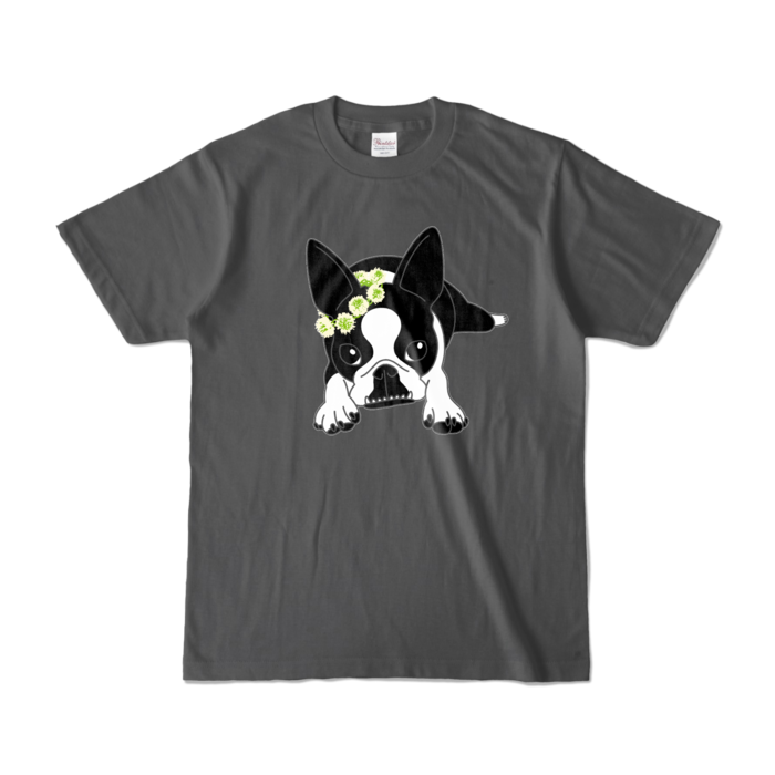 カラーTシャツ - S - チャコール (濃色)