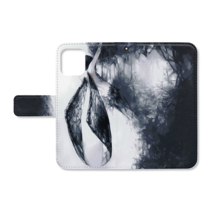 手帳型iPhoneケース - iPhone11Pro - ストラップ穴 あり