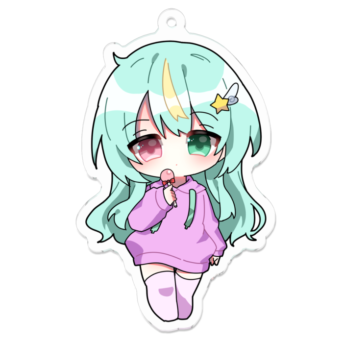 アクリルキーホルダー - 70 x 70 (mm)