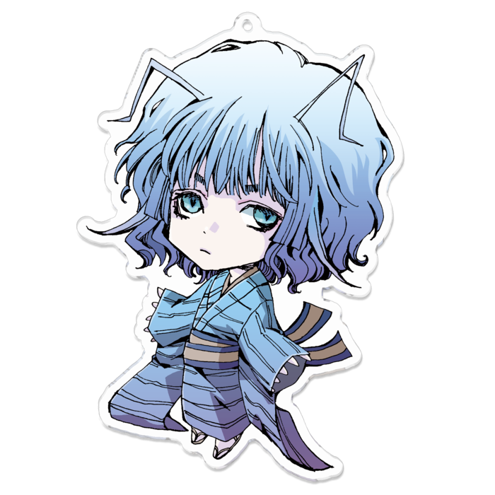 アクリルキーホルダー - 100 x 100 (mm)