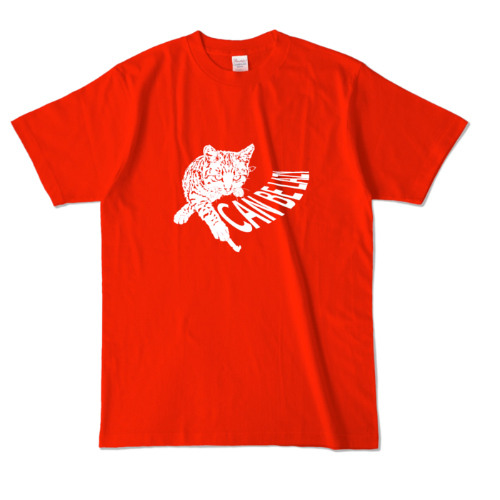 カラーTシャツ - L - レッド (濃色)