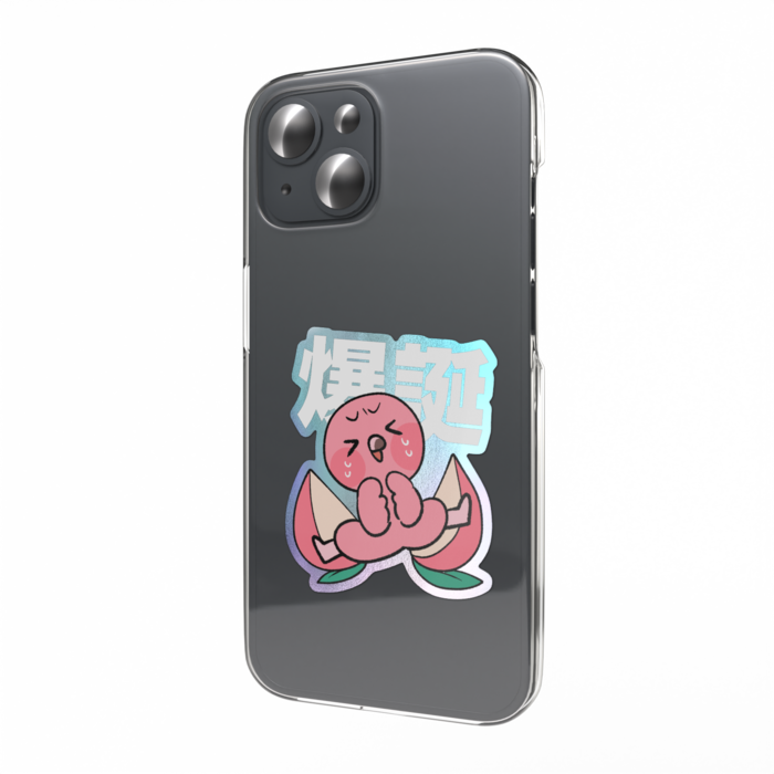 オーロラスマホステッカー - 縦