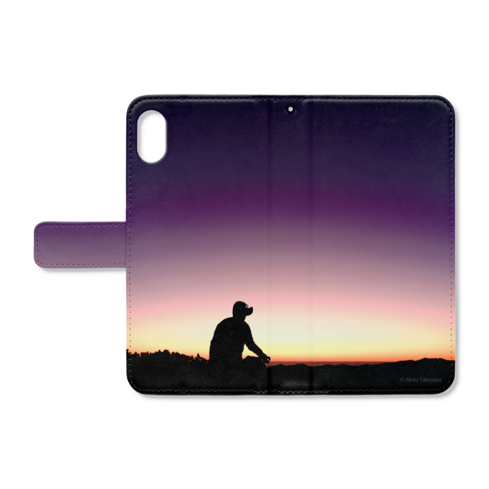 手帳型iPhoneケース - iPhone XSMax - ストラップ穴 あり