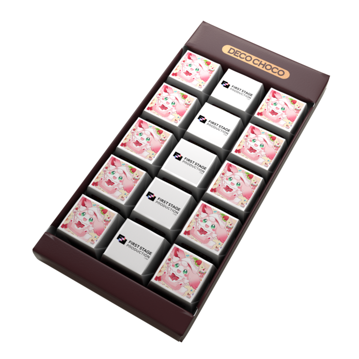DECOチョコ - 列ごとにデザイン