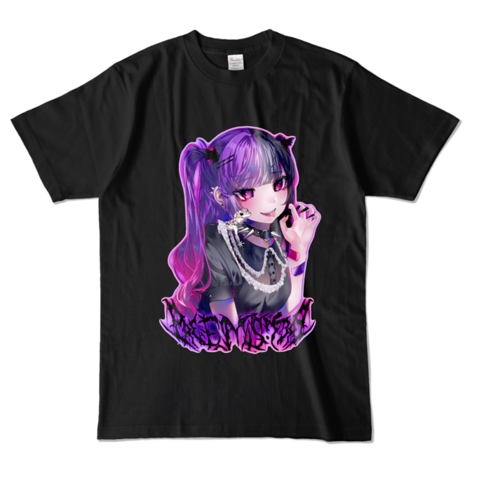 カラーTシャツ - L - ブラック (濃色)