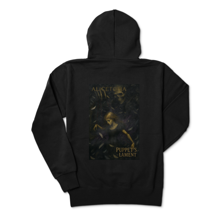 ジップパーカー - M - ブラック