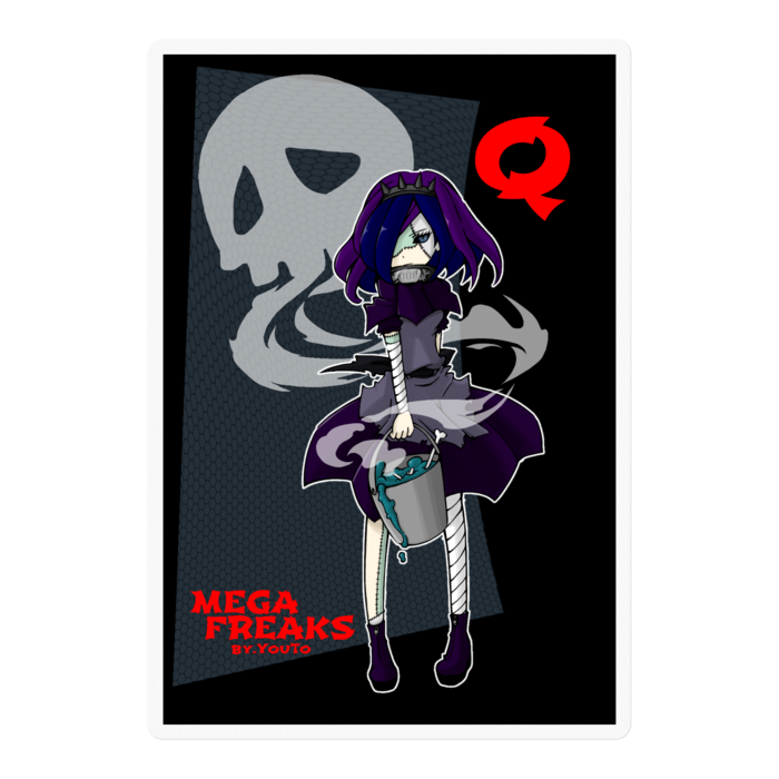 ステッカー - 100 x 100 (mm)