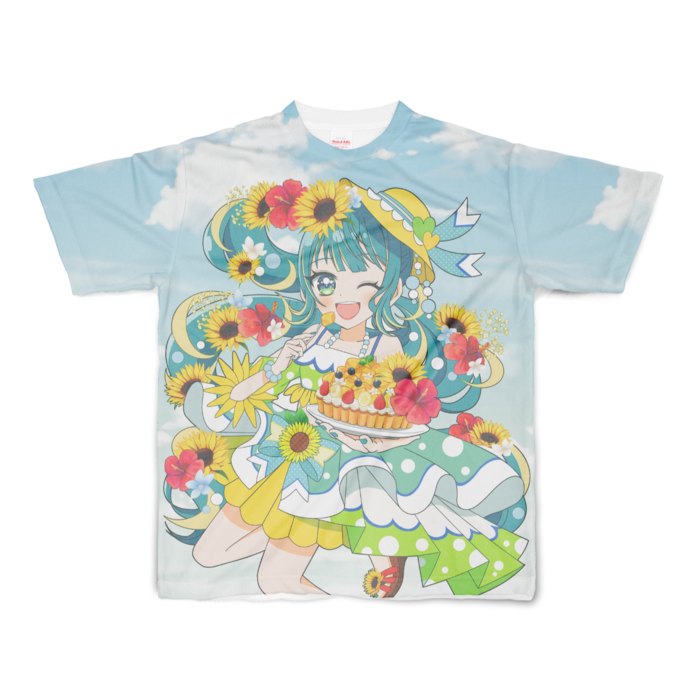 フルグラフィックTシャツ - S - 正面印刷のみ