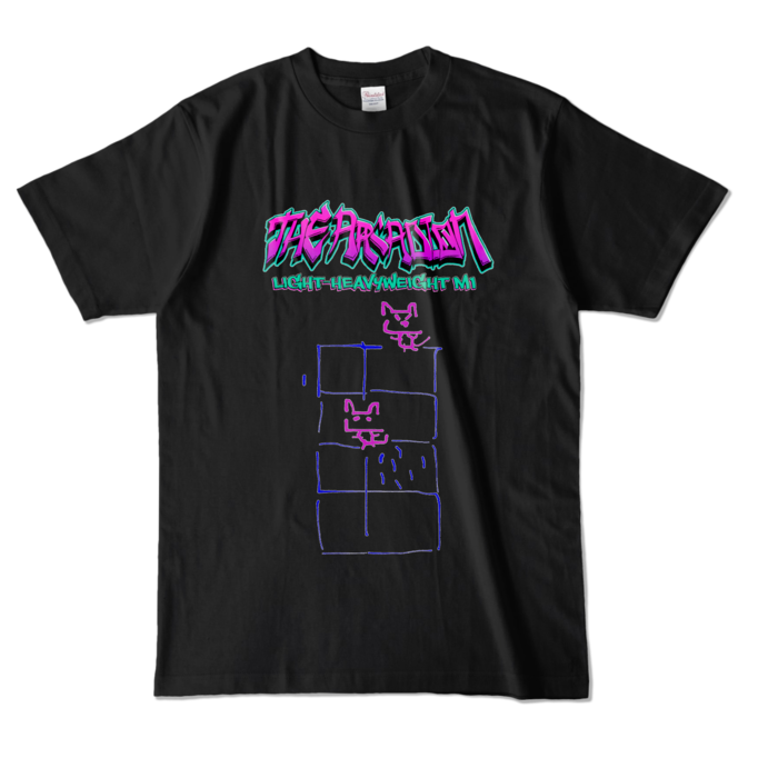 カラーTシャツ - L - ブラック (濃色)