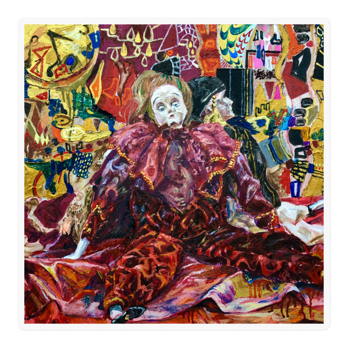 ステッカー - 100 x 100 (mm)