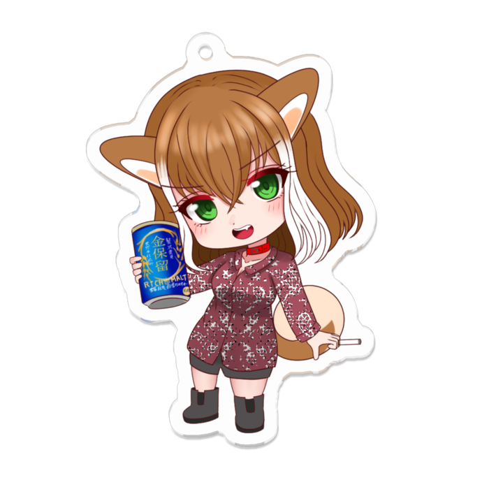 アクリルキーホルダー - 70 x 70 (mm)