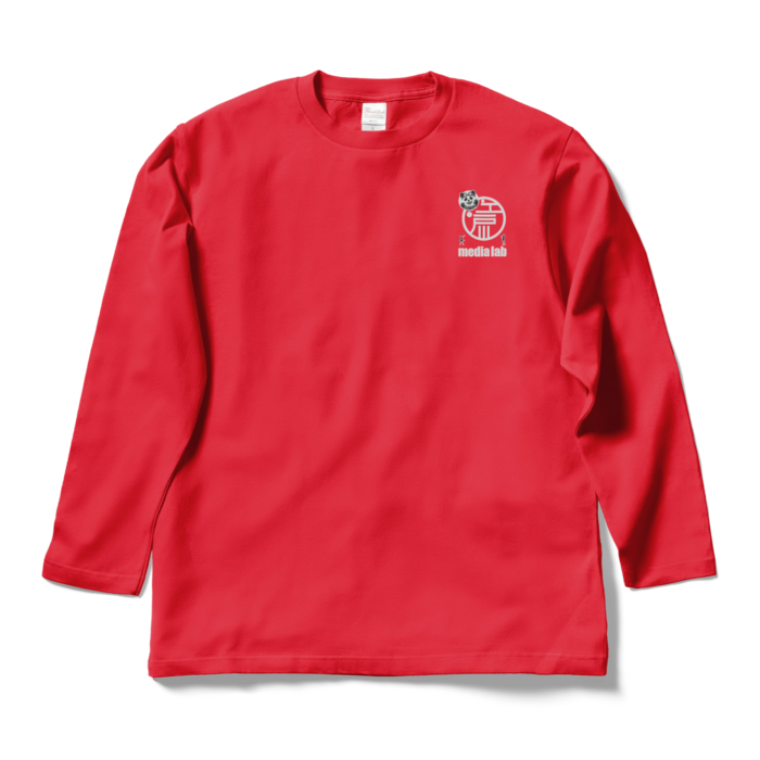 ロングスリーブTシャツ - L - レッド