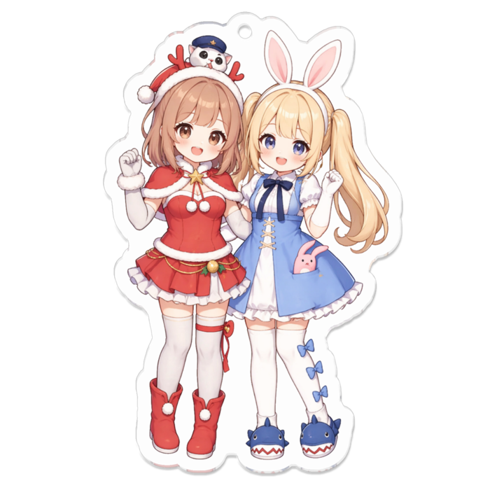 アクリルキーホルダー - 70 x 70 (mm)