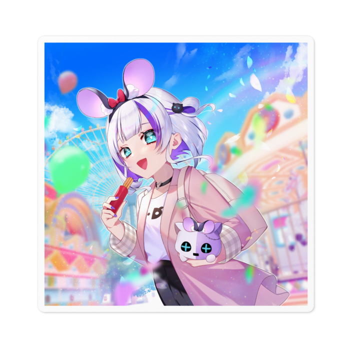 ステッカー - 100 x 100 (mm)