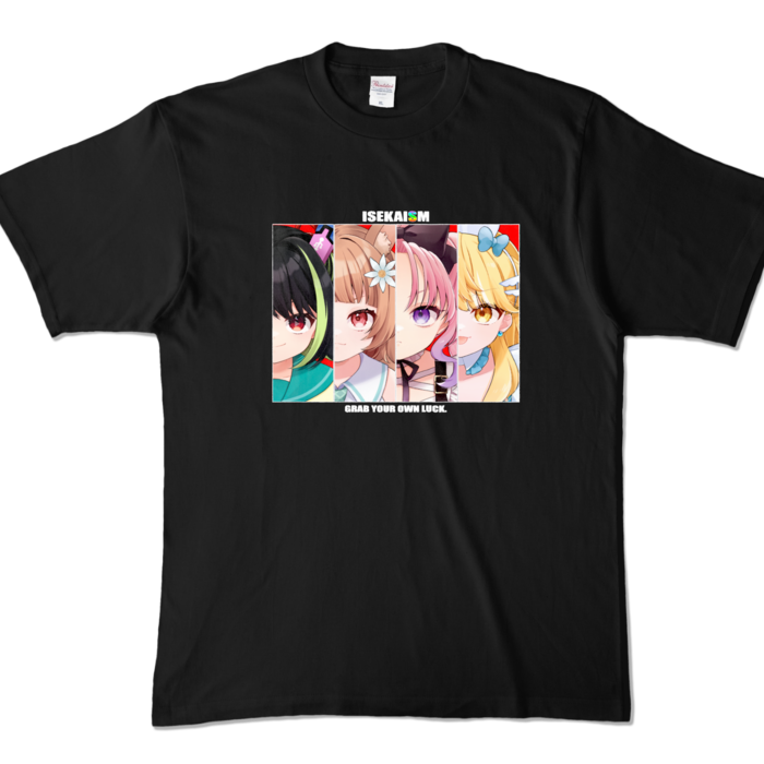 カラーTシャツ - XL - ブラック (濃色)