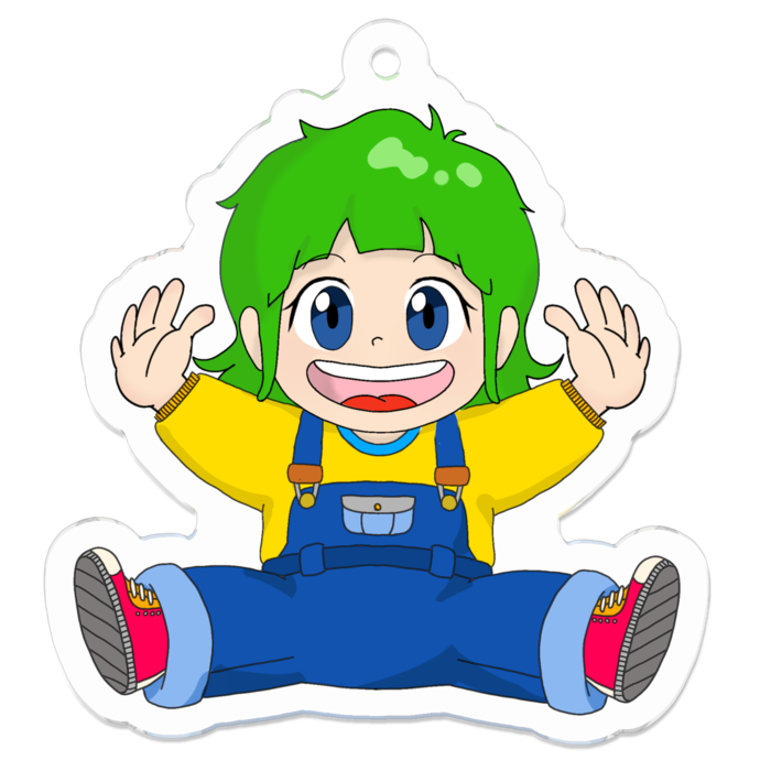 アクリルキーホルダー - 50 x 50 (mm)