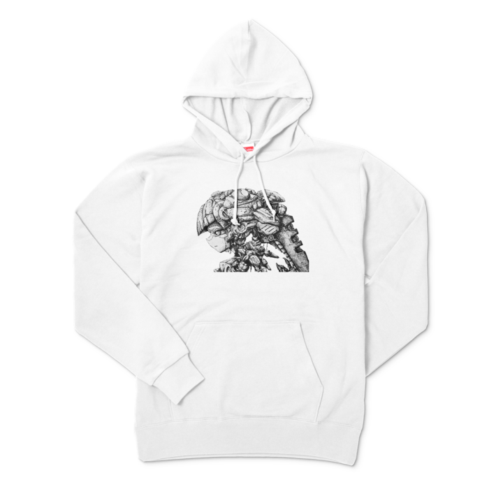 パーカー - XL - ホワイト