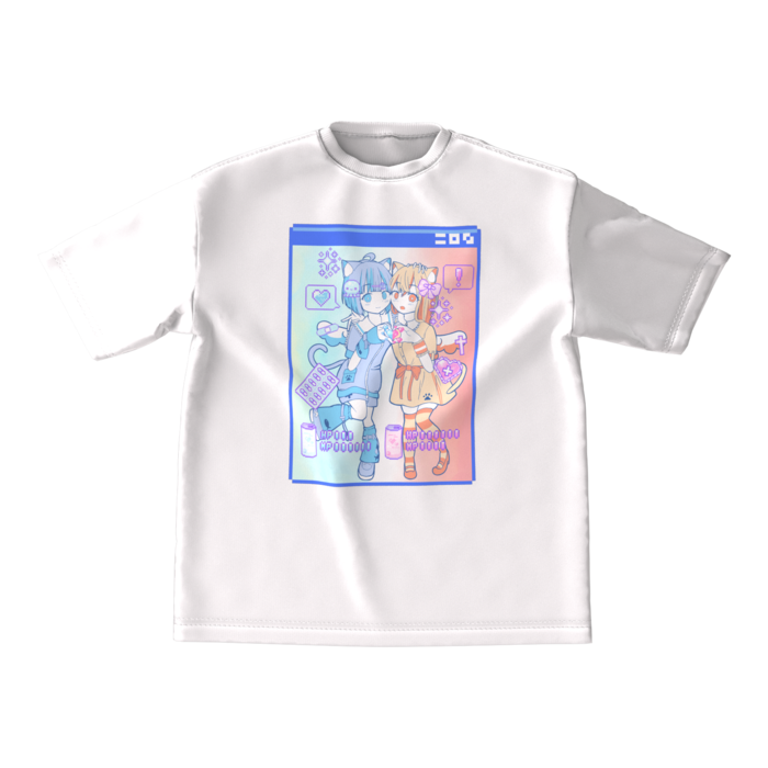 ビッグシルエットTシャツ - M - 正面
