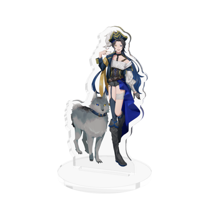 海賊ルカ アクリルフィギュア - 70x70mm