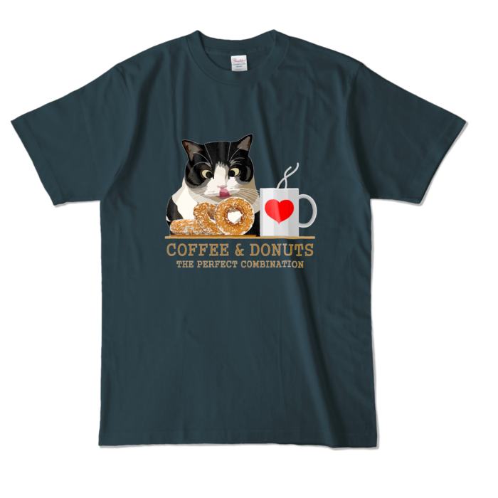 カラーTシャツ - L - デニム (濃色)