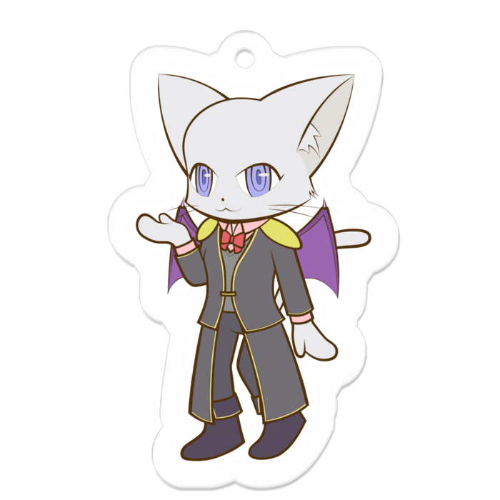 小さいラテさん - 50 x 50 (mm)