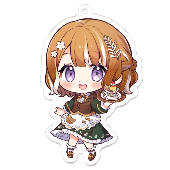 アクリルキーホルダー - 70 x 70 (mm)