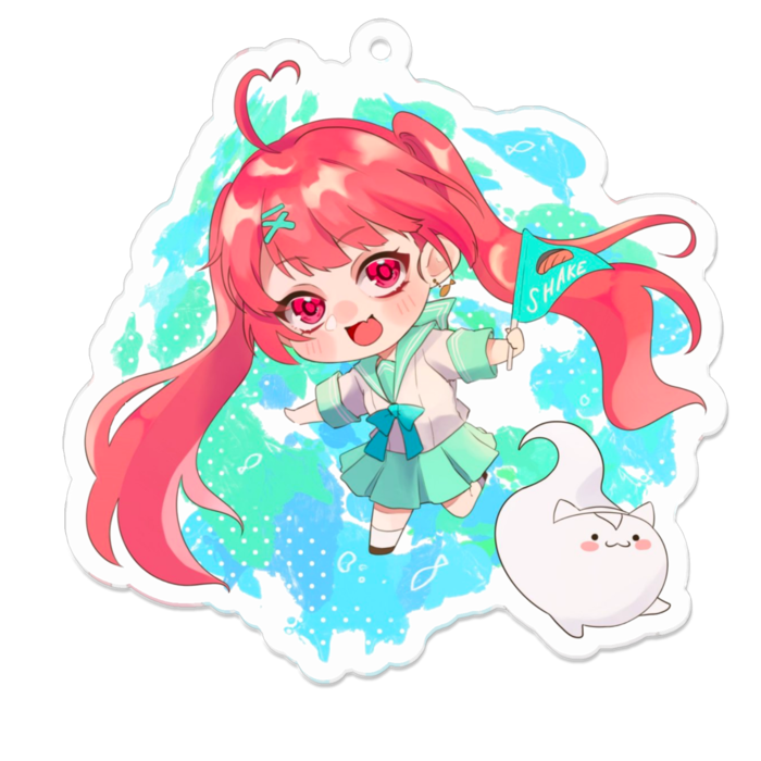 アクリルキーホルダー - 70 x 70 (mm)