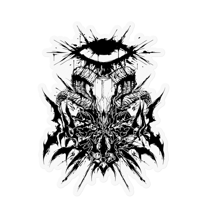 ステッカー - 100 x 100 (mm)